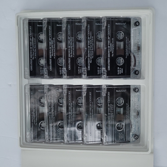The Greatest Old-Time Radio Shows of the 20th Century (20 audio cassettes) - Picture 3 of 6